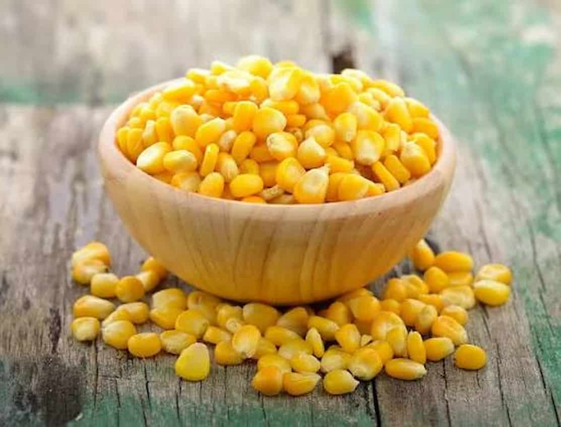 کنسرو ذرت و نخود با دانه های طلایی و کیفیت بالا